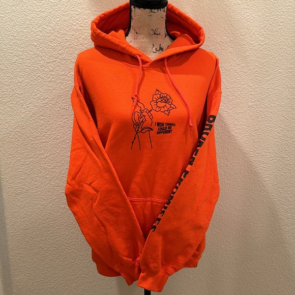 Women’s Broken Promises Could Be Different Orange Hoodie - Picture 3 of 14